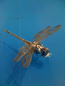 Libelle 8mm Stahl unbehandelt