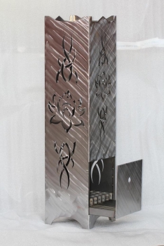 Feuersäule mit Lotusblüten - Motiv  AKTION