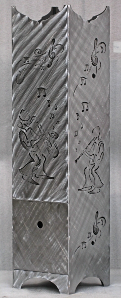 Feuersäule mit Jazz - AKTION 30x30x120cm