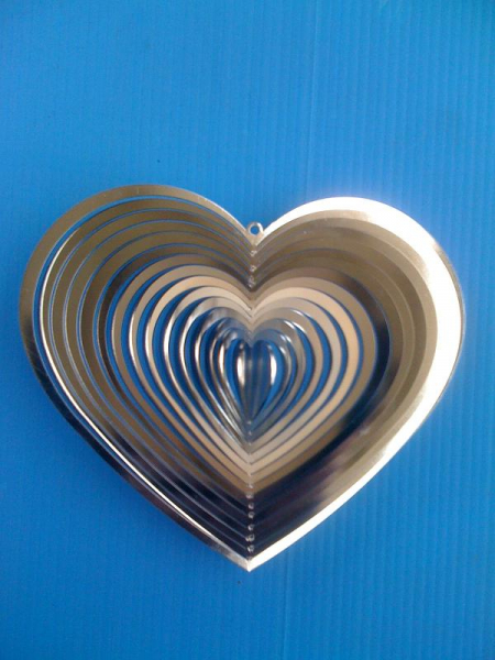 Windspiel Herz gross